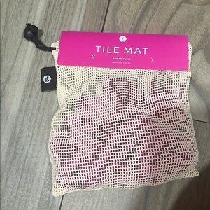 Letterfolk tile mat tiles sugar plum